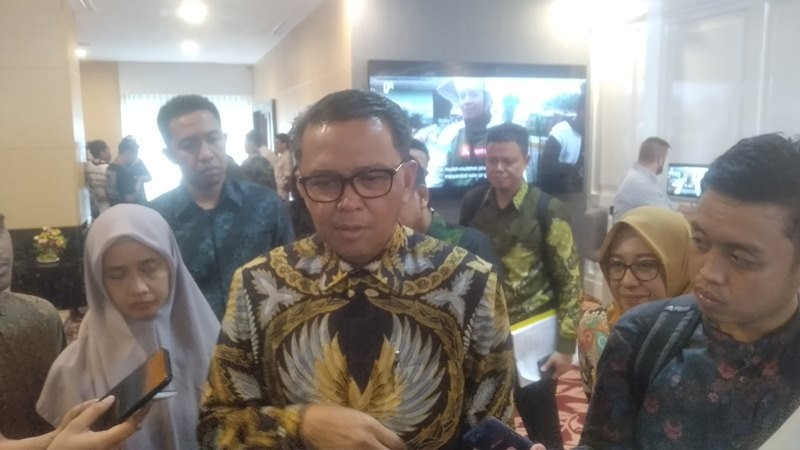 Gubernur Sulsel, Nurdin Abdullah di Makassar, Sulawesi Selatan, Sabtu, 9 November 2019. Medcom.id/ Muhammad Syawaludiin