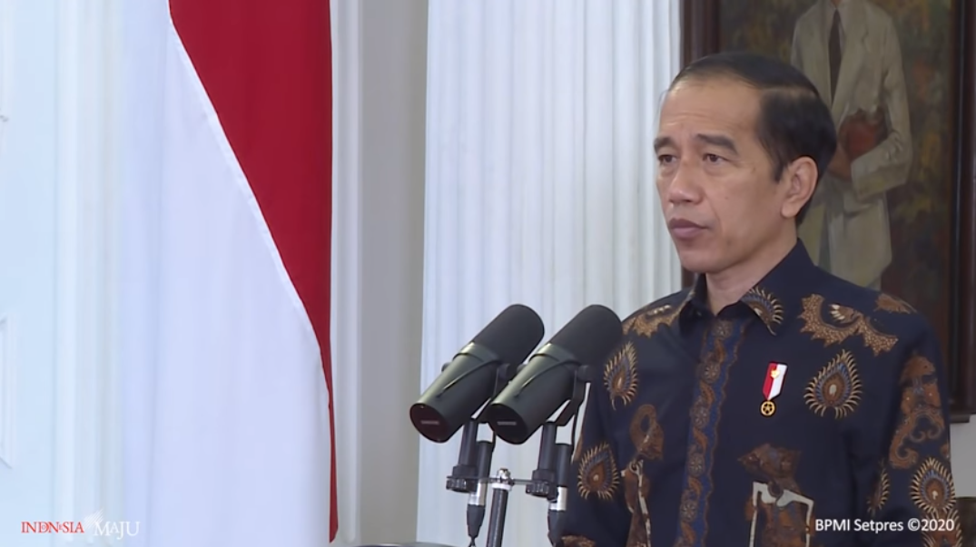 Presiden Joko Widodo. YouTube/Sekretariat Presiden