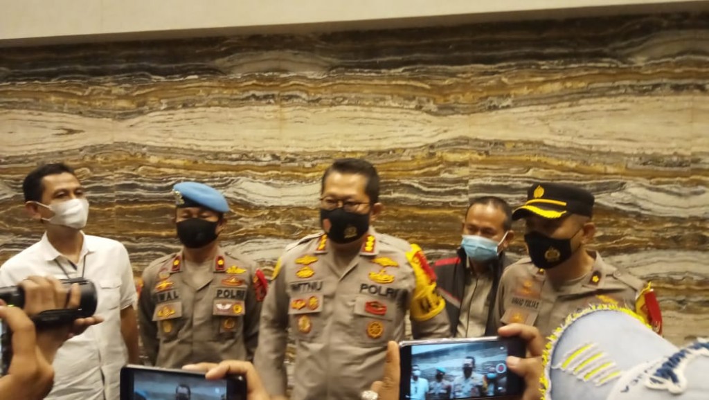 Kapolrestabes Makassar, Kombes Witnu Urip Laksana, saat diwawancarai, di Makassar, Sulawesi Selatan, Rabu, 23 Desember 2020. Medcom.id/ Muhammad Syawaludin.