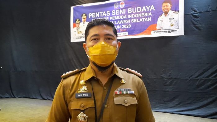 Kepala Dinas Pemuda dan Olahraga Sulsel, Andi Arwin Aziz. (Dok. Istimewa)