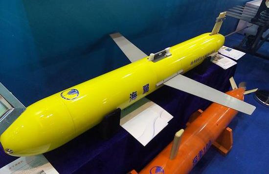UUV Sea Wing (Sumber: Chinese Academy of Sciences)