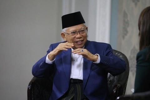 Wakil Presiden Ma'ruf Amin. Foto: MI/Adam Dwi