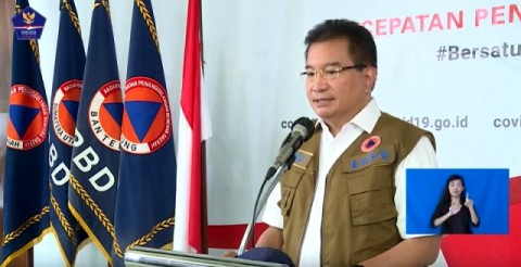 Juru bicara Satgas Penanganan Covid-19 Wiku Adisasmito. Dok. BNPB