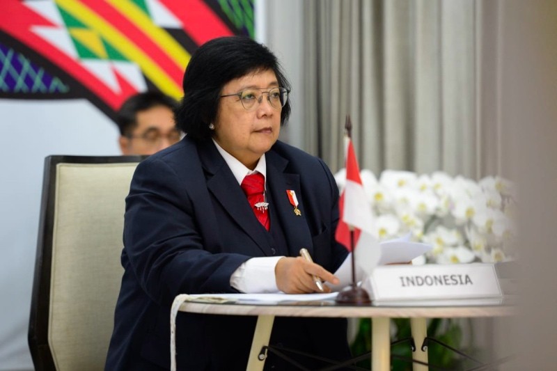 Menteri Lingkungan Hidup dan Kehutanan (LHK), Siti Nurbaya. Dok.Kementerian LHK