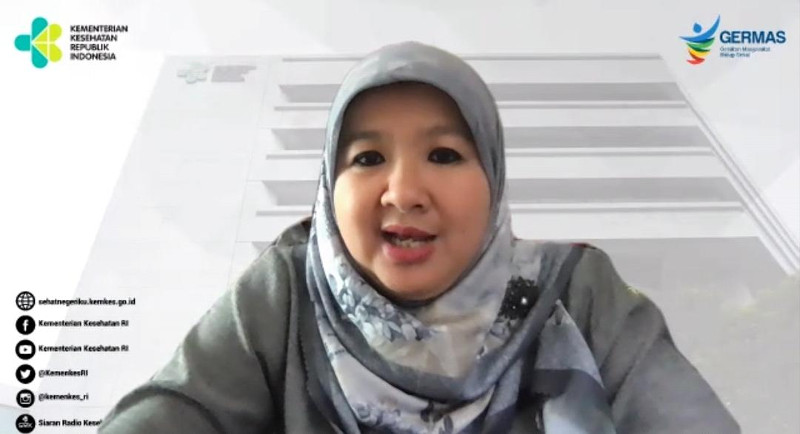 Juru bicara vaksinasi Kemenkes Siti Nadia Tarmizi. Dok. Kementerian Kesehatan