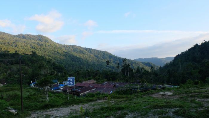 Kondisi tambang emas di Desa Rante Balla, Kecamatan Latimojong, Kabupaten Luwu, Sulsel, yang digarap PT Masmindo Dwi Area. Dok/Humas Pemkab Luwu