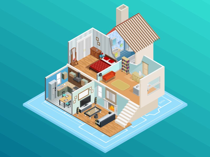 ilustrasi rumah. Medcom.id