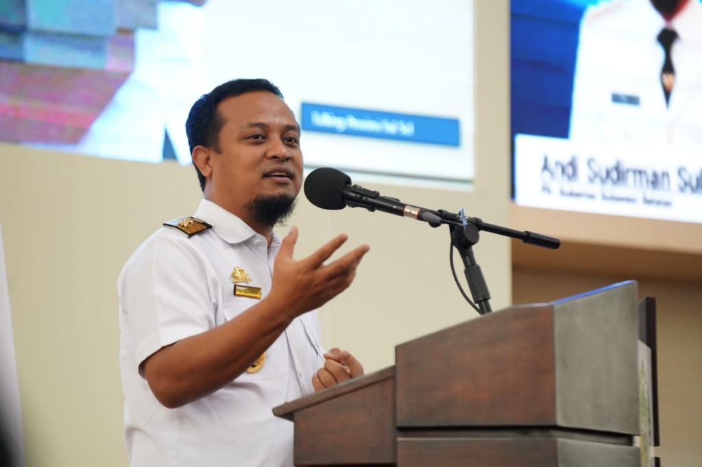 Plt Gubernur Sulawesi Selatan Andi Sudirman Sulaiman. Medcom.id/Muhammad Syawaluddin