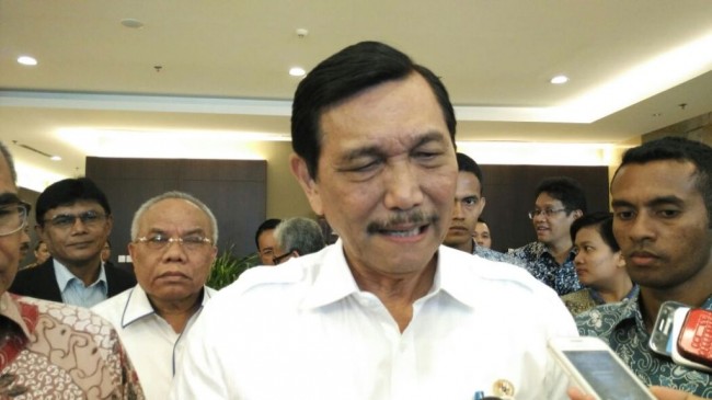 Menteri Koordinator bidang Kemaritiman dan Investasi (Menko Marves) Luhut Binsar Pandjaitan. Medcom.id/Annisa Ayu Putrant