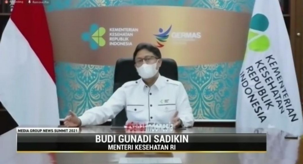 Menteri Kesehatan Budi Gunadi Sadikin. Medcom.id