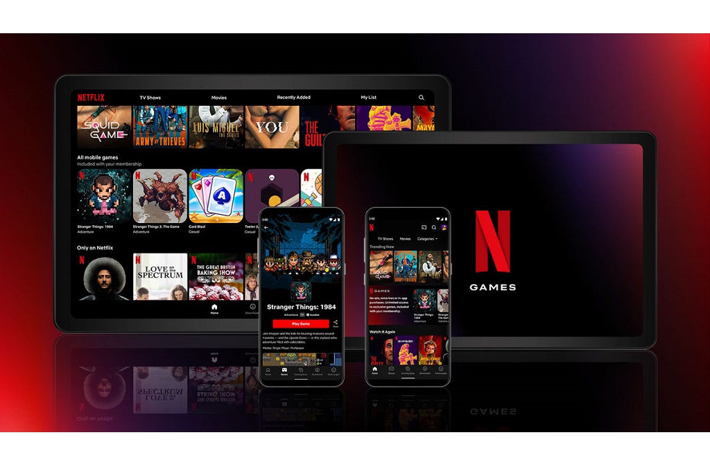 Netflix menambahkan lima judul game mobile pada aplikasi layanannya versi Android.