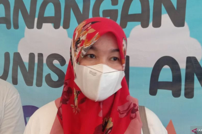 Pelaksana tugas (Plt) Kepala Dinas Kesehatan Kota Makassar, Nursaidah Sirajuddin. ANTARA/Foto.