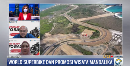 World Superbike dan promosi wisata Mandalika. Foto: Dok/Metro TV