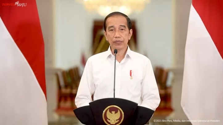 Presiden Jokowi Ingatkan Menteri Terus Waspadai Covid-19