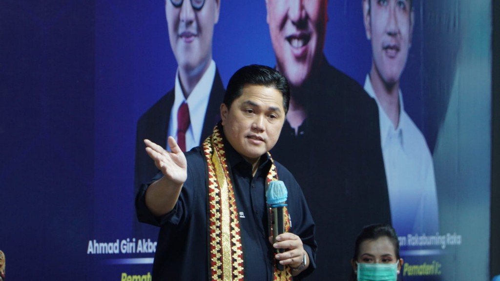 Menteri BUMN, Erick Thohir