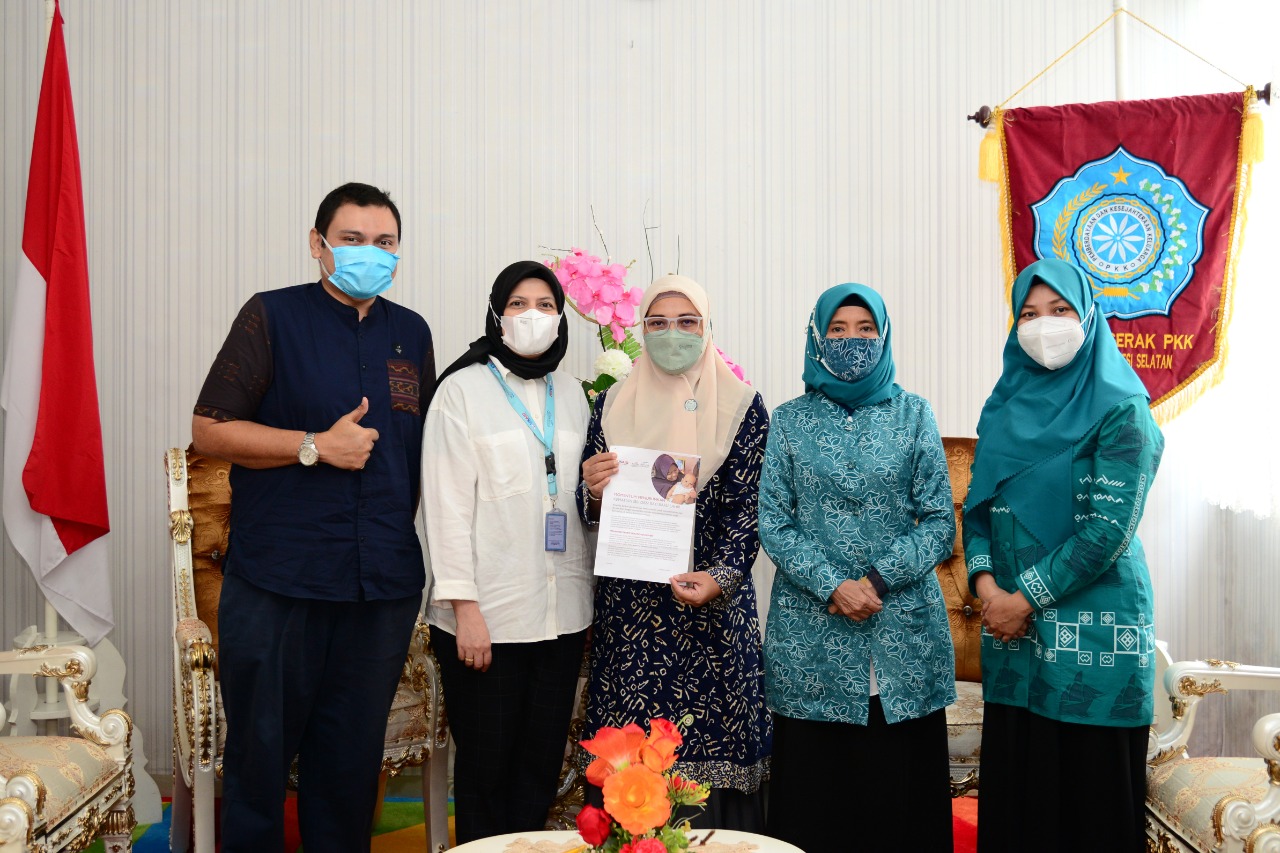 Makassar:  Badan Pembangunan Internasional Amerika Serikat (USAID) melalui Program Momentum Private Healthcare Delivery (MPHD)  bekerja sama dengan Tim Penggerak PKK Sulawesi Selatan. Kerja sama tersebut untuk terlibat dalam intervensi penurunan kasus k