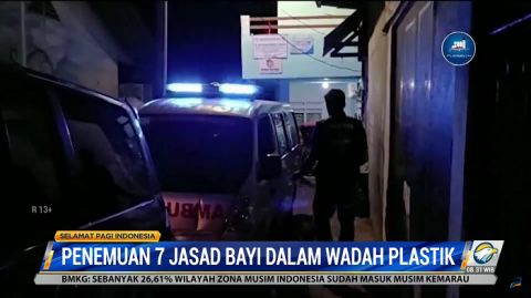 Warga Makassar temukan tujuh janin membusuk dalam wadah plastik. Foto: Dok. Metro TV