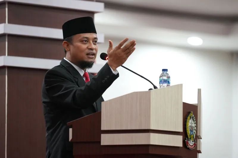 Gubernur Sulawesi Selatan Andi Sudirman Sulaiman.Foto: Antara/HO-Pemprov Sulsel