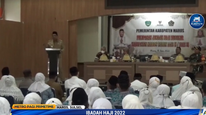 Calon jemaah haji asal Maros yang akan diberangkatkan tergabung dalam Kloter 2 dan Kloter 8. Metro TV