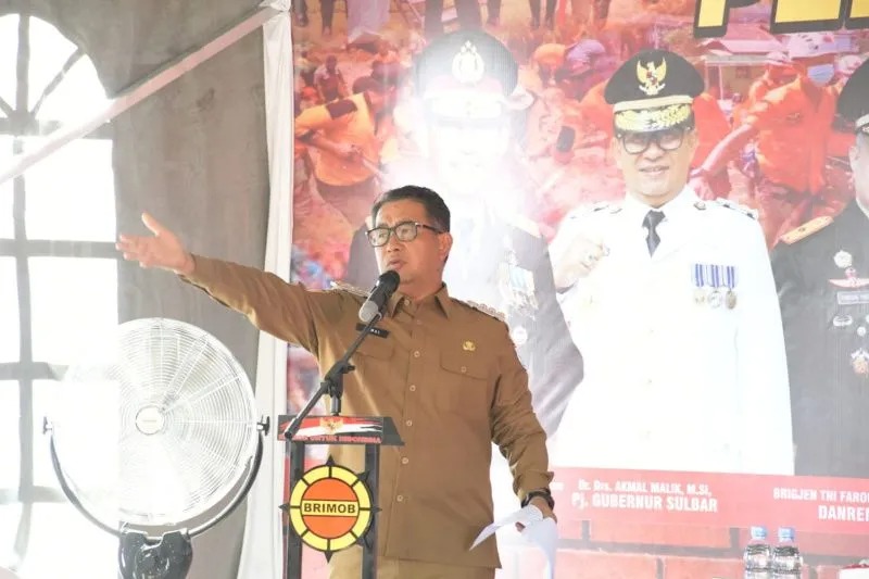 Penjabat Gubernur Sulbar Akmal Malik (ANTARA/HO/Diskominfo Sulbar)