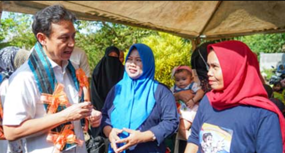 sosialisasi komunitas Mpok Darti. Foto : Kemenkes.id