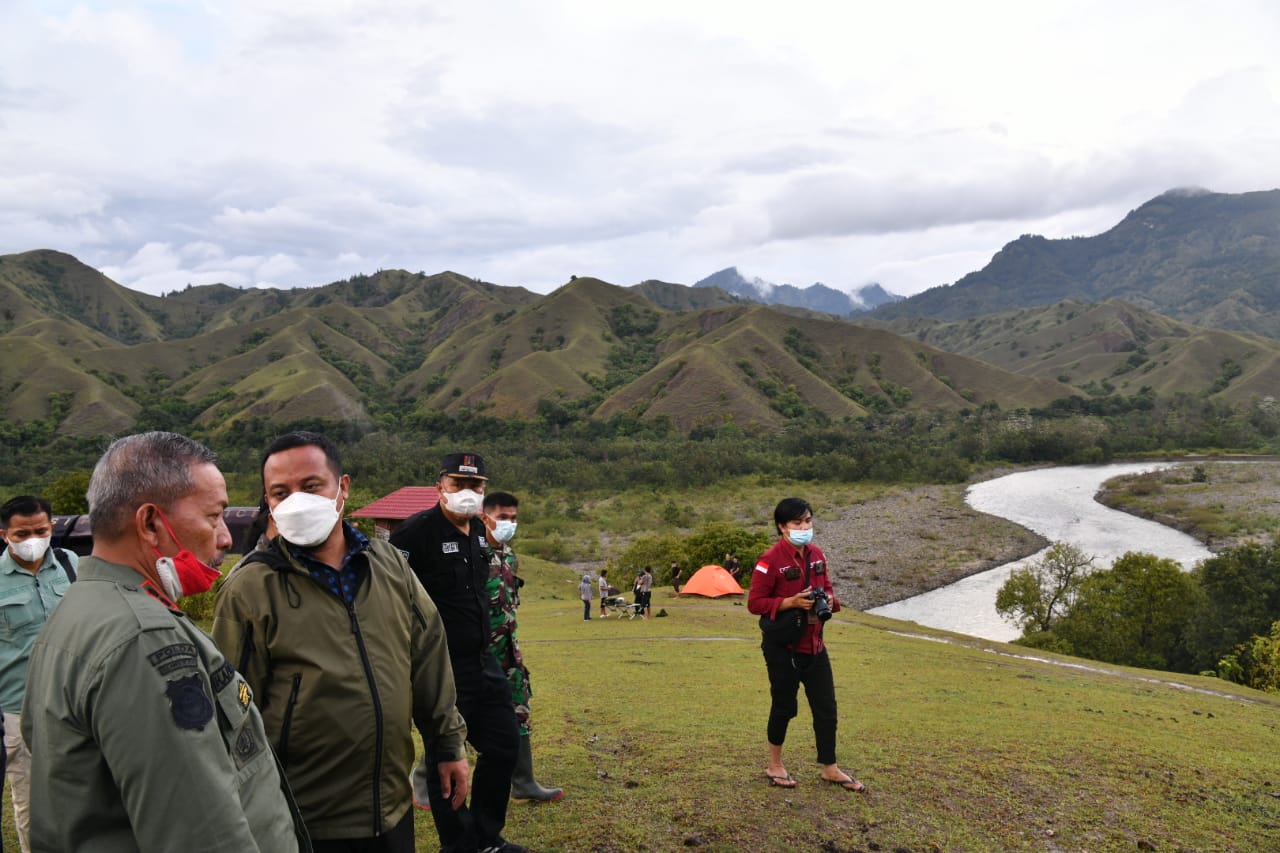 Objek wisata Lembah Ollon di Lembang Bau, Desa Buakayu, Kecamatan Bonggakaradeng, Kabupaten Tana Toraja, Sulawesi Selatan. Sumber: Pemprov Sulsel