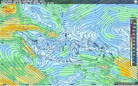 Penampakan hujan lebat dari pantauan BMKG. BMKG